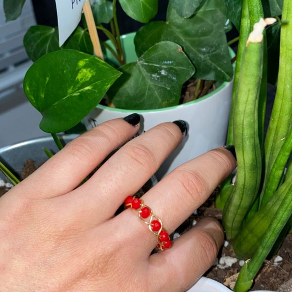 Handmade Braid Style Ring - Picture 4 of 6